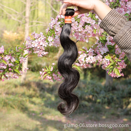 Wholesale Top Quality Unprocessed Mink Brazilian Raw Extension Body Wave Human Virgin Hair Bundle